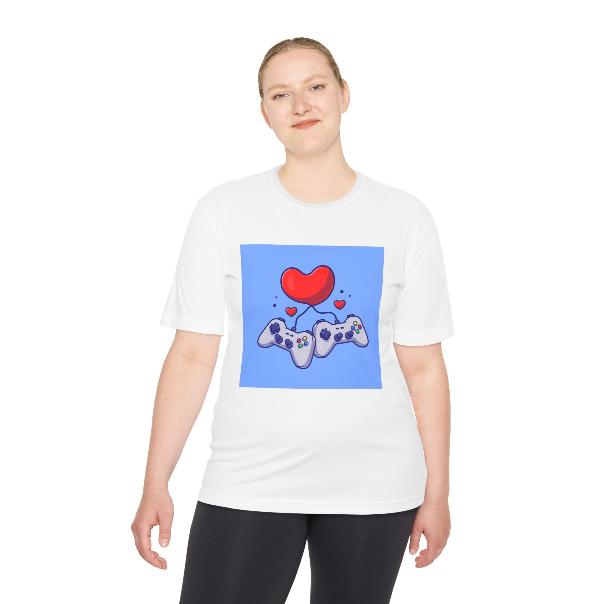 Game Lovers' Unisex Moisture Wicking Tee - Perfect for Gamers, Valentine's Day Gift, Casual Wear, Gaming Events, Comfortable Activewear