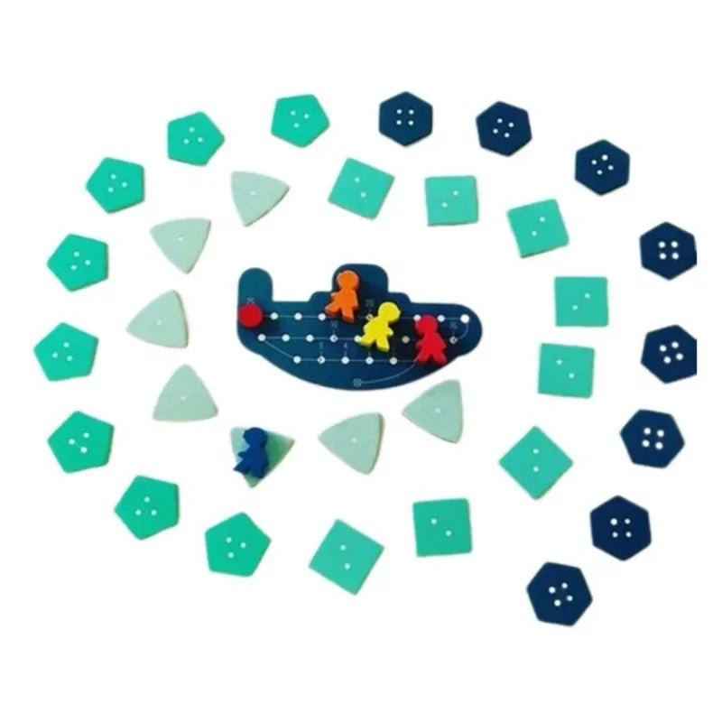 Deep Sea Adventure Board Game 2-6 Players Family Party Best Gift for Children Funny English Game