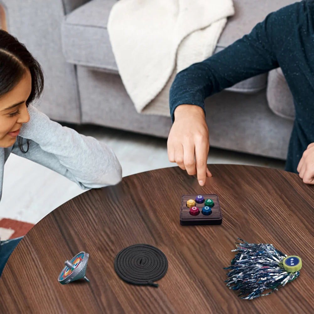 Korean Folk Game Set Gonggi Game Jebi Chagi Biseokchigi Paeng-y DDAKJI Family Travel Game Play Party Game Fun Stress Relief Toy