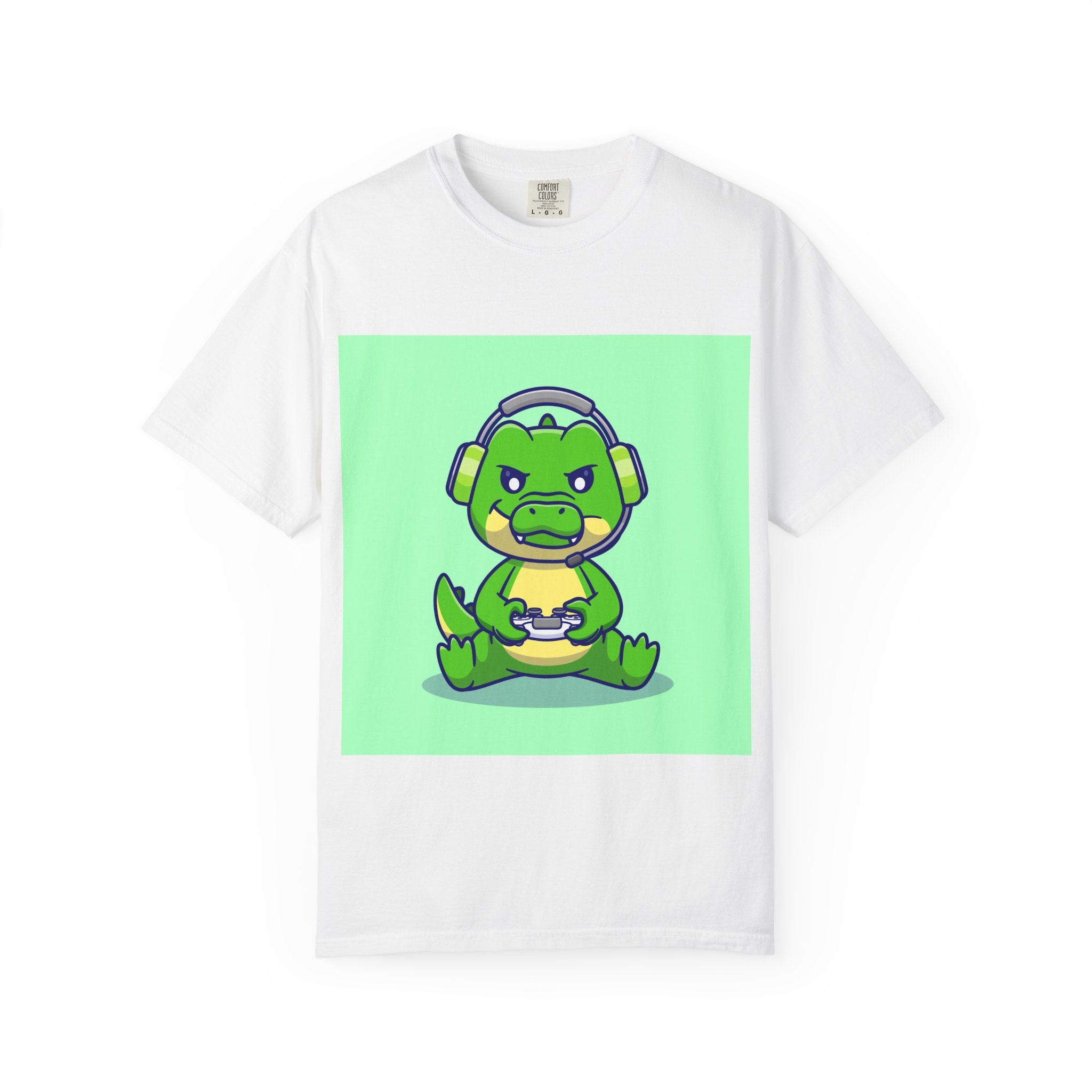 Gaming Dinosaur Unisex T-shirt, Fun Gamer Shirt for Kids and Adults, Perfect Gift for Birthdays and Holidays, Geeky Apparel, Cute [...]