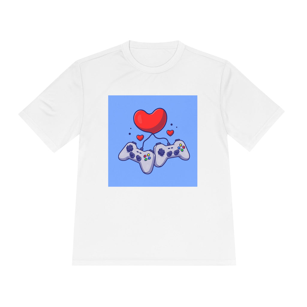 Game Lovers' Unisex Moisture Wicking Tee - Perfect for Gamers, Valentine's Day Gift, Casual Wear, Gaming Events, Comfortable Activewear