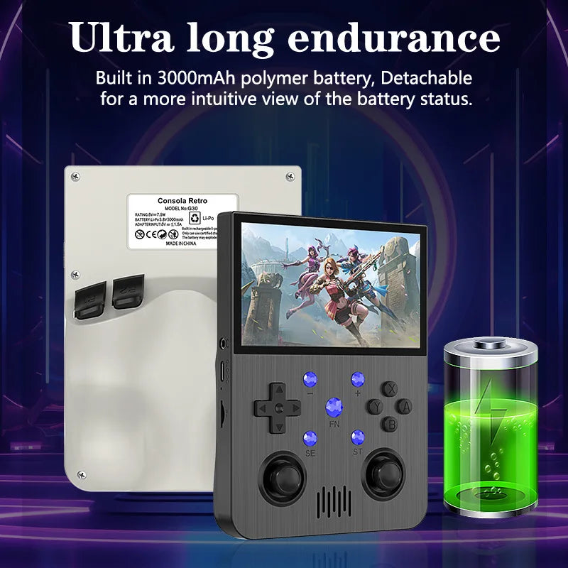 G30 Handheld Game Console Portable High-Definition 4.3-inch Open-Source System PSP Dual Joystick Arcade Machine Cross Border