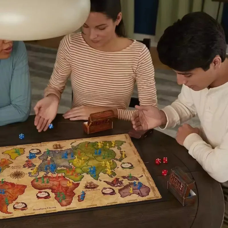 +Explosive Risk Strategic Conquest Board Game, 2 - 5 Players Fun for Age 10+ Teens, Adults & Families