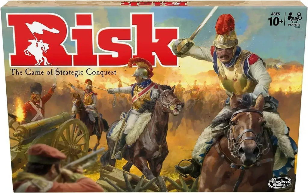 +Explosive Risk Strategic Conquest Board Game, 2 - 5 Players Fun for Age 10+ Teens, Adults & Families